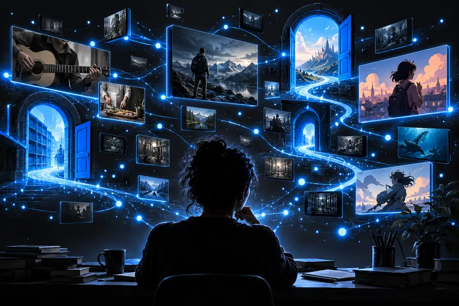 Editorial illustration associated with researching Nim video access