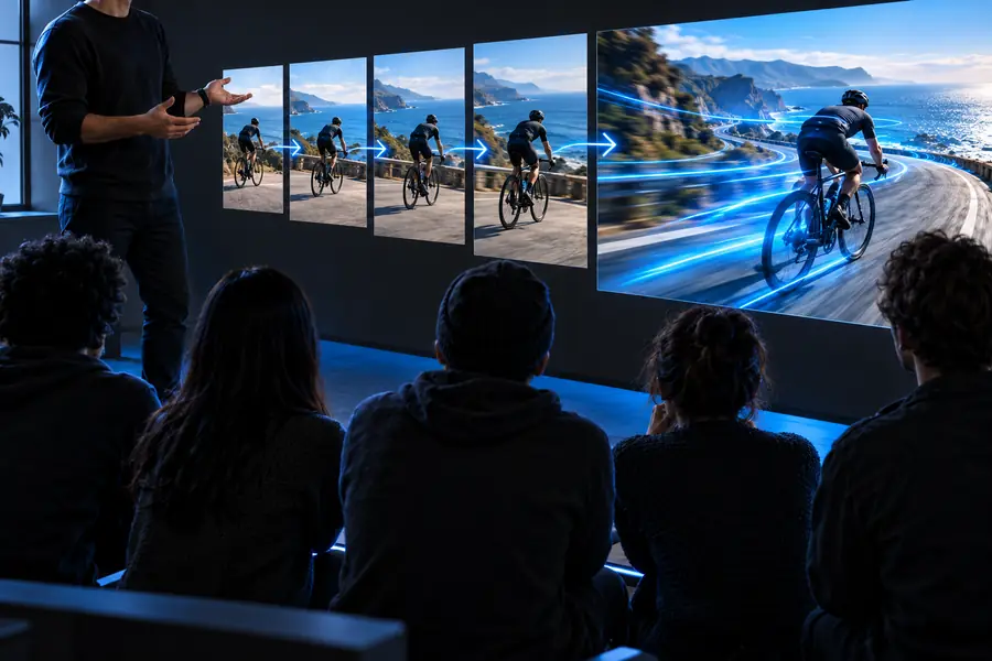 A more focused video concept prepared for review